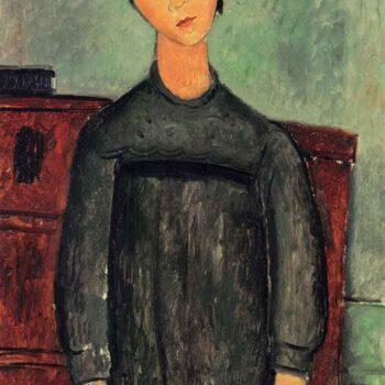 Modigliani - Girl with a Black Robe