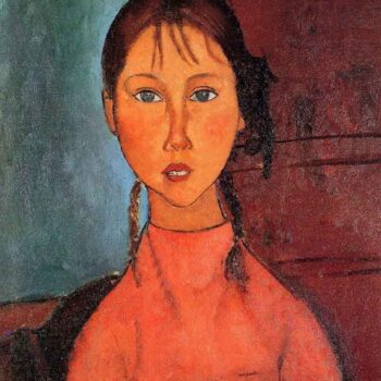 Modigliani - Girl with Plaits