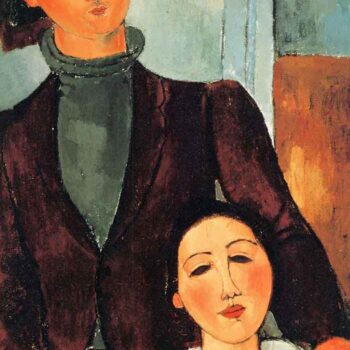 Modigliani - Jacques Lipchitz and His Woman