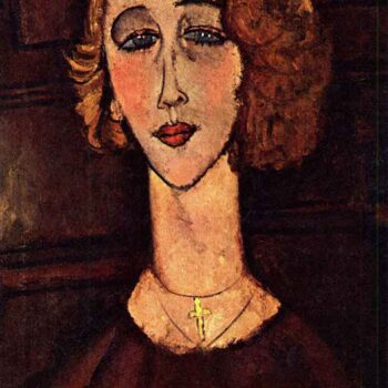 Modigliani - Lady with a Green Cross