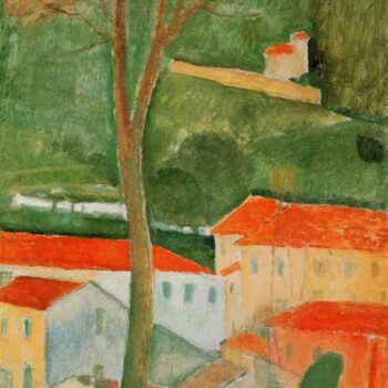 Modigliani - Landscape in The Toscana