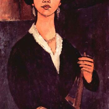 Modigliani - Portrait of a Sitting Woman