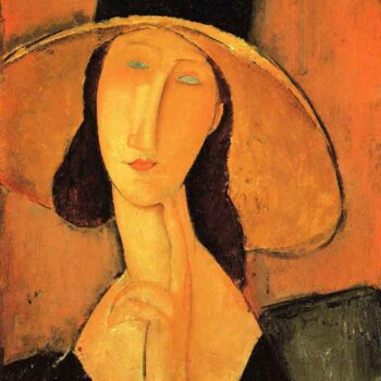 Modigliani - Portrait of a Woman with Hat