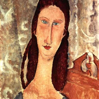 Modigliani - Portrait of Jeanne Hebuterne [3]