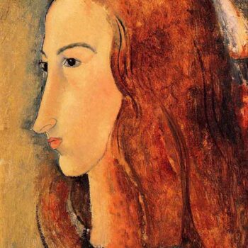 Modigliani - Portrait of Jeanne Hebuterne [6]
