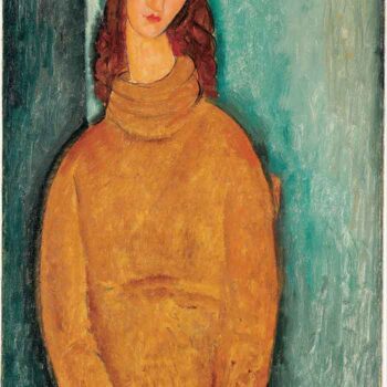 Modigliani - Portrait of Jeanne Hebuterne