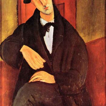 Modigliani - Portrait of Mario Varfogli [2]