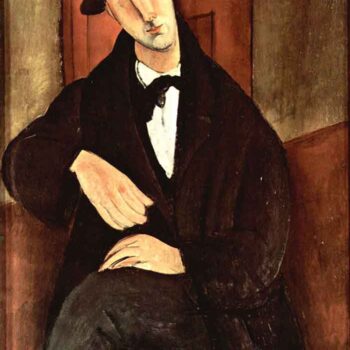 Modigliani - Portrait of Mario Varfogli