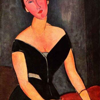Modigliani - Portrait of Mrs Van Muyden