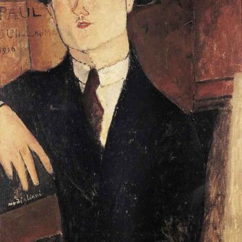 Modigliani - Portrait of Paul Guillaume [3]