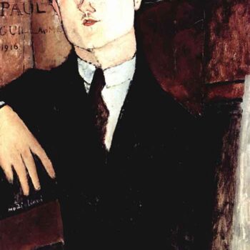 Modigliani - Portrait of Paul Guillaume