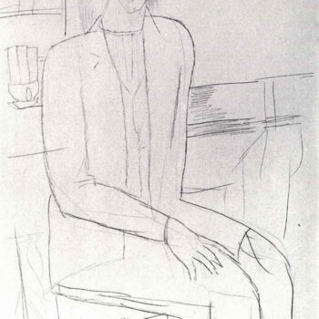 Modigliani - Sitting Man