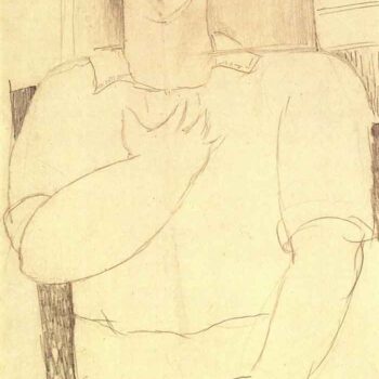Modigliani - Sitting Young Man