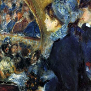 At The Theatre by Renoir