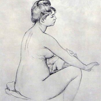 Bather by Renoir