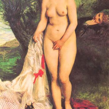 Bather with a Terrier