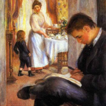 Breakfast at Berneval by Renoir