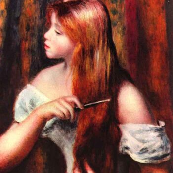 Combing Girl