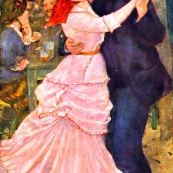 Dance in Bougival by Renoir