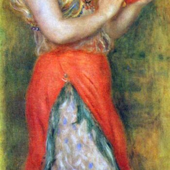 Dancer with Tamborine by Renoir