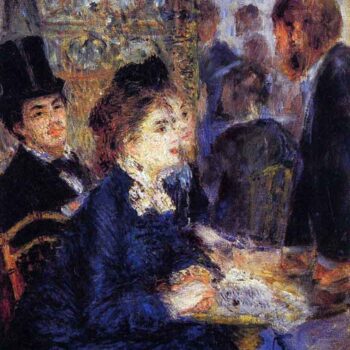 In The Cafe by Renoir