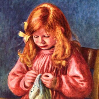 Jean Renoir Sewing