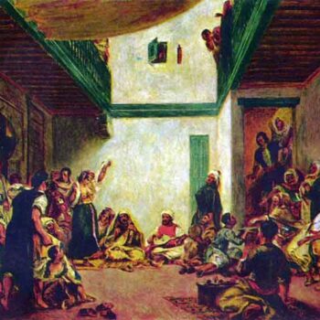 Jewish Wedding (After Delacroix) by Renoir