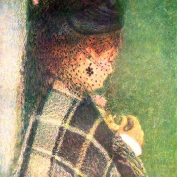Lady with Veil by Renoir