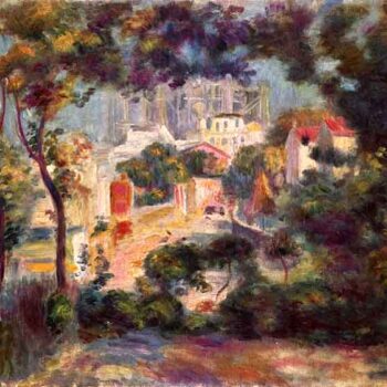 Landscape with The View of Sacre Coeur