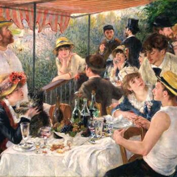 Luncheon at The Boating Party by Renoir