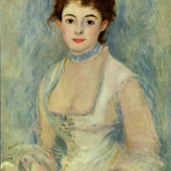 Madame Henriot by Renoir
