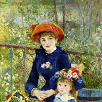 On The Terrace by Renoir