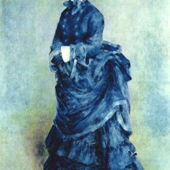Paris Girl The Lady in Blue