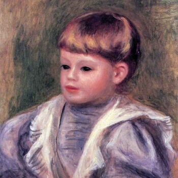 Portrait of a Child (Philippe Gangnat) by Renoir