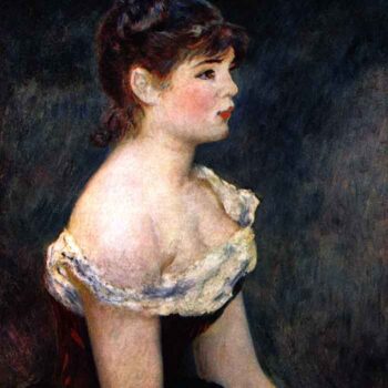 Portrait of a Young Girl by Renoir