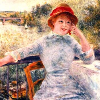 Portrait of Alphonsine Fournaise