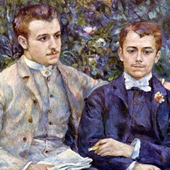 Portrait of Charles and George by Renoir