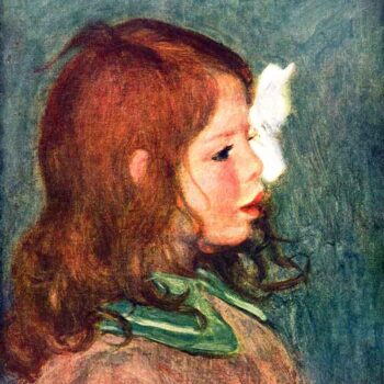 Portrait of Coco by Renoir