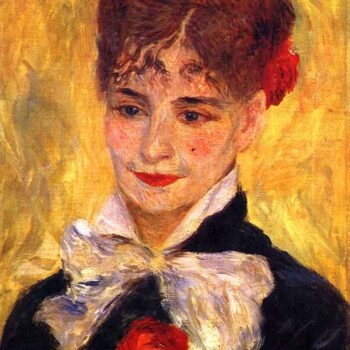 Portrait of Mme Iscovesco by Renoir