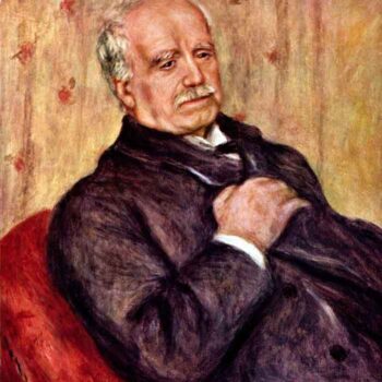 Portrait of Paul Durand Ruel by Renoir