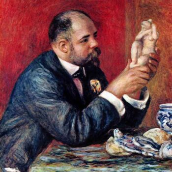 Portrait of Vollard by Renoir