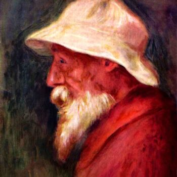 Selfportrait with White Hat