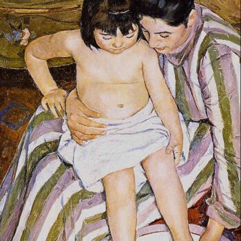 The Bath by Renoir