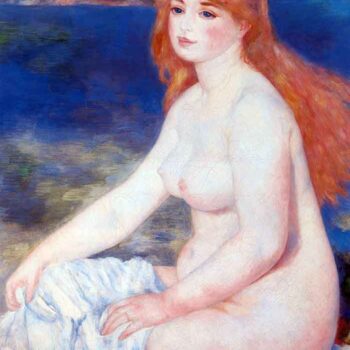 The Blond Bather #2 by Renoir