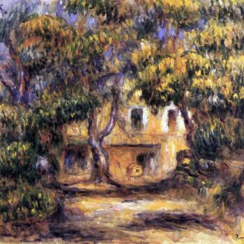 The Farm at Les Collettes by Renoir
