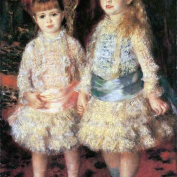 The Girls Cahen D'Anvers by Renoir