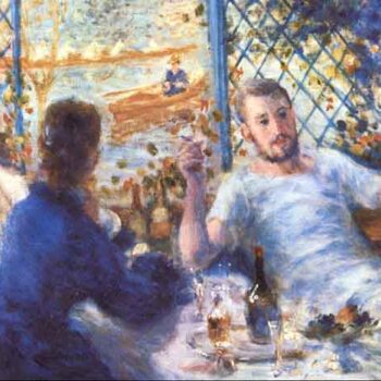 The Rowers Lunch by Renoir