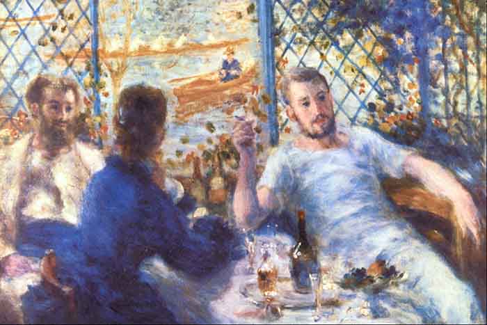 The Rowers Lunch by Renoir