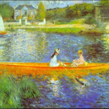 The Seine by Renoir