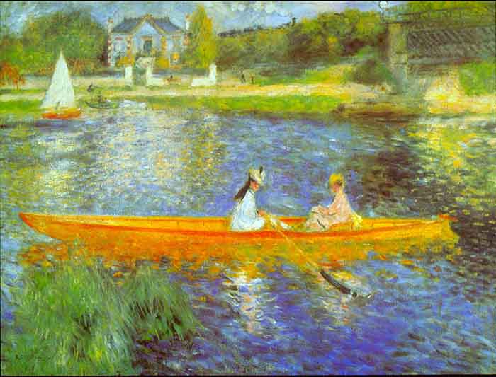 The Seine by Renoir
